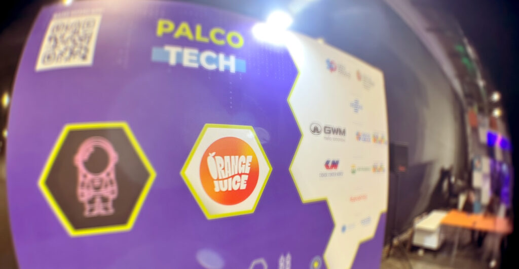 Orange Juice marcando presença na Campus Party 2024
